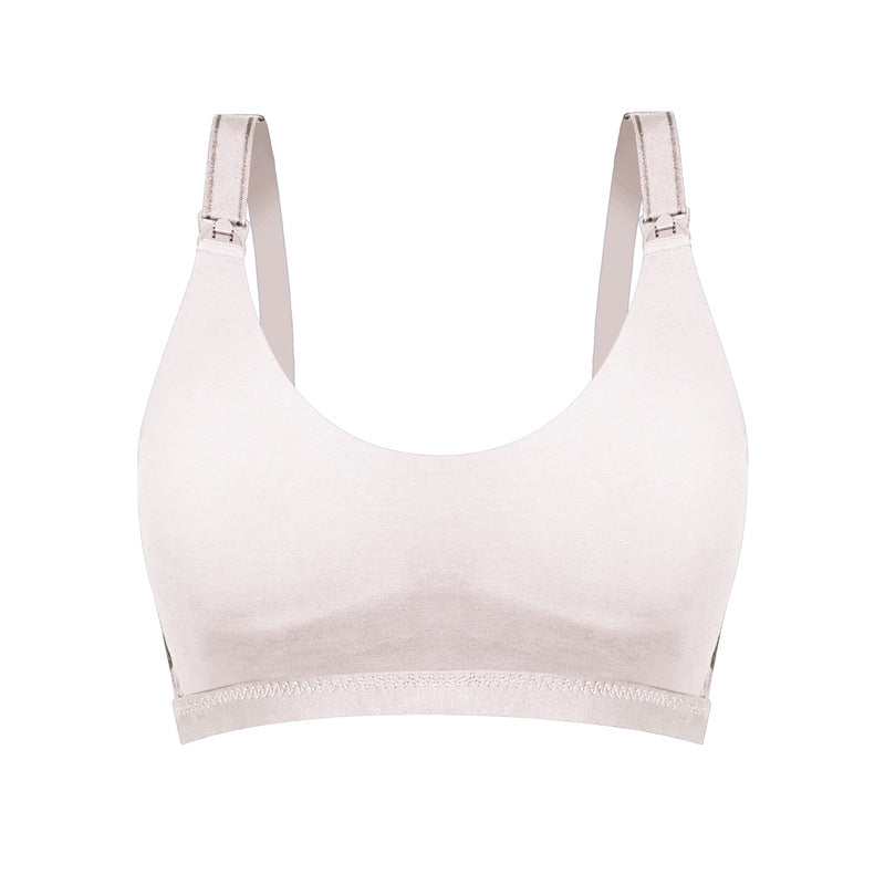 Women's Seamless Nursing Bras Bralette Soft Cup Breastfeeding Maternity Bra