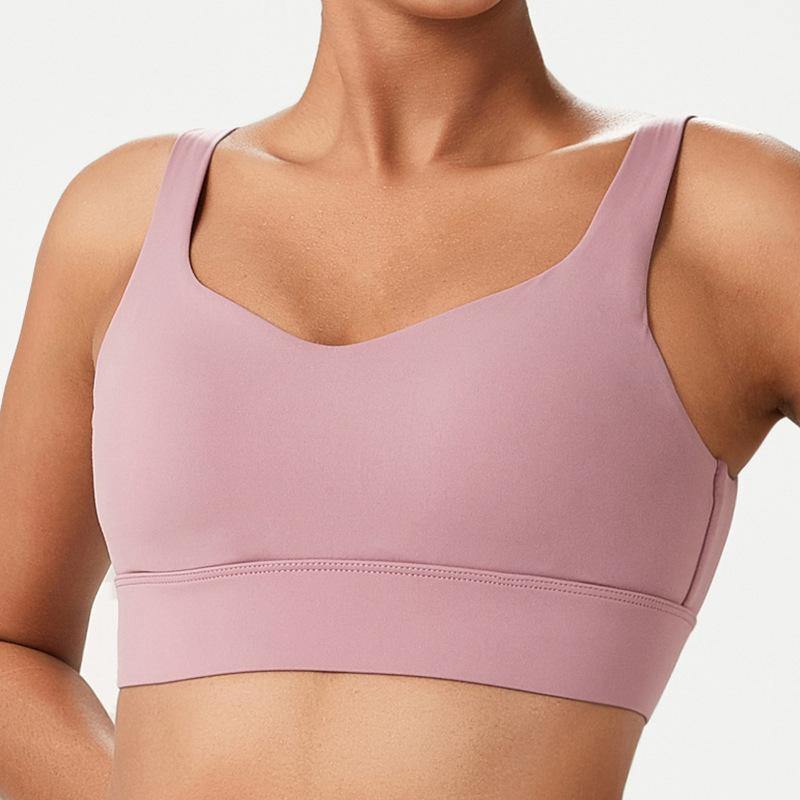 Women Sport Bra Removable Pads Bra for Yoga Running Athletic Gym Workout Fitness - CHALIER