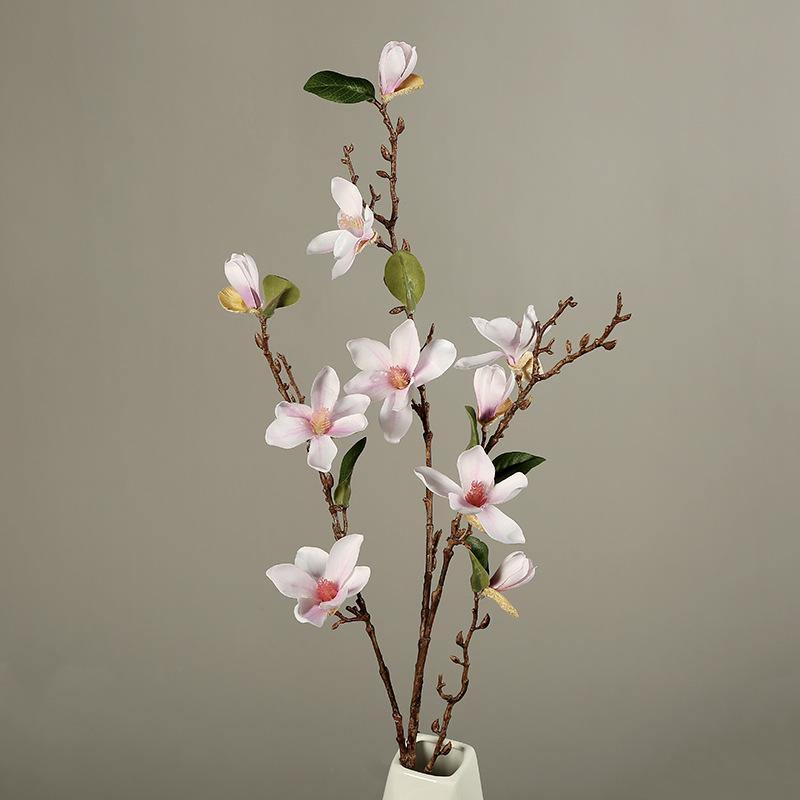Artificial Magnolia Bouquet Fake Flower For Wedding Home Decoration - CHALIER