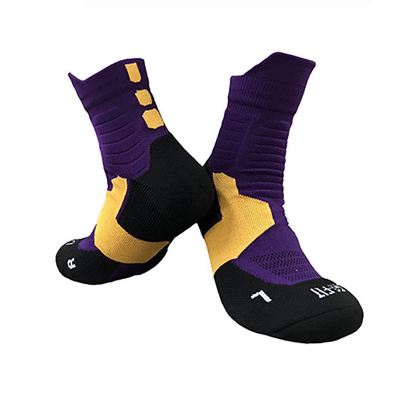 Basketball Socks For Men and Women Medium Height Professional Sports Non-slip Deodorant Thick Socks - CHALIER