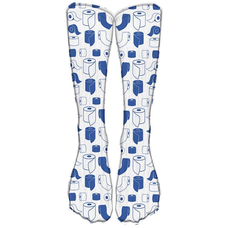 Mens Cotton Fun Crazy Socks Famous Painting Crew Socks Unisex 1 Pair - CHALIER