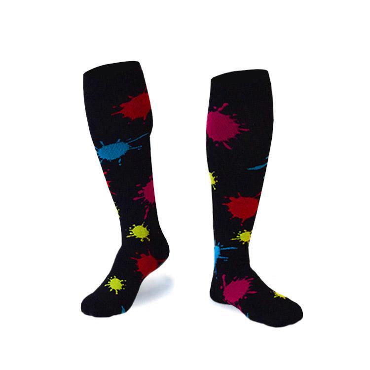 Compression Socks Unisex Breathable Shaping No Slip Sports Socks Elastic Stockings - CHALIER