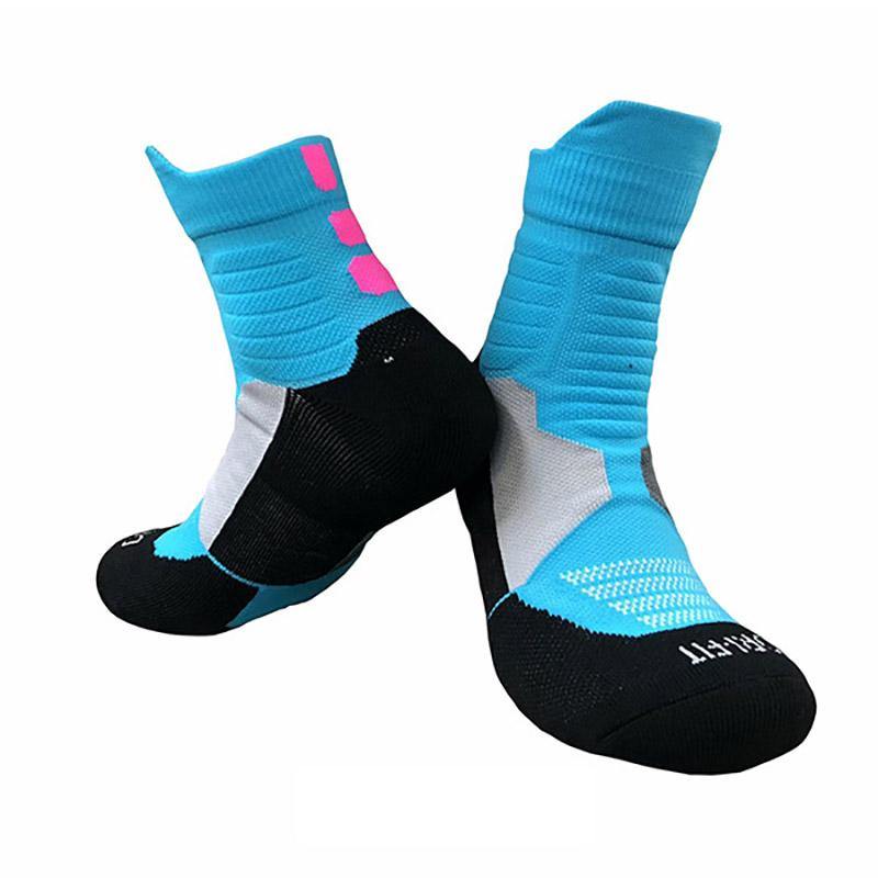 Basketball Socks For Men and Women Medium Height Professional Sports Non-slip Deodorant Thick Socks - CHALIER