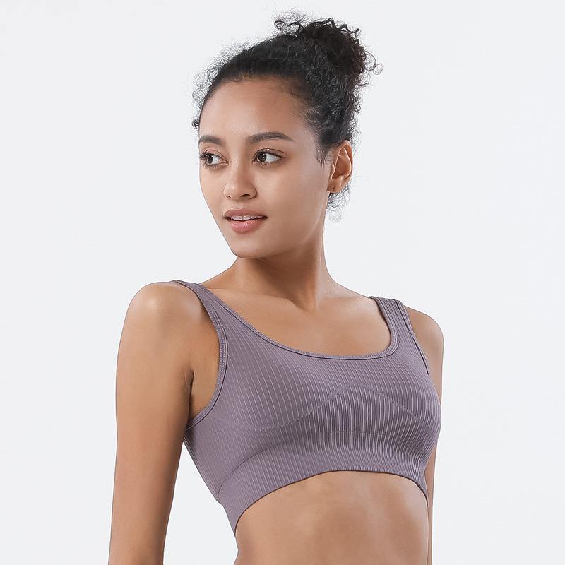 Sports Bra For Women Medium Support Activewear Nylon Quick-drying Tops&Pants&Suit Yoga Workout Fitness - CHALIER