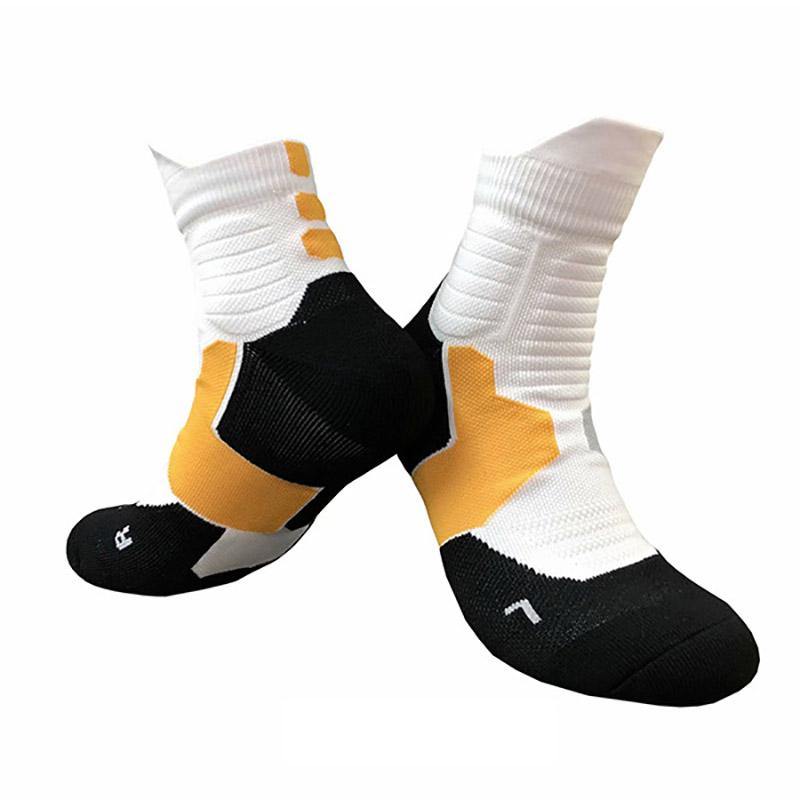 Basketball Socks For Men and Women Medium Height Professional Sports Non-slip Deodorant Thick Socks - CHALIER