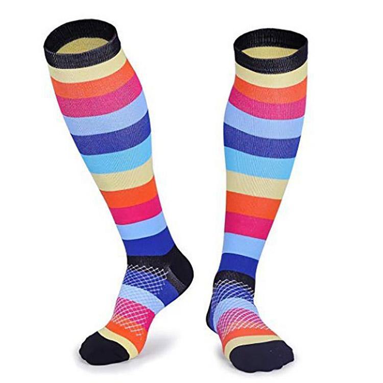 Compression Socks Unisex Breathable Shaping No Slip Sports Socks Elastic Stockings - CHALIER
