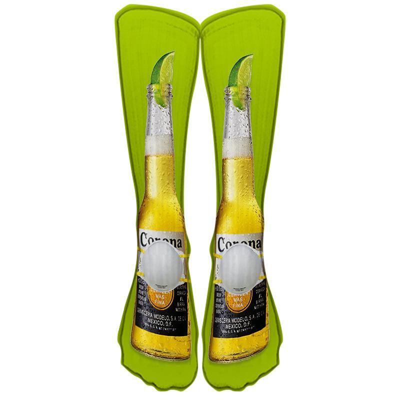 Mens Cotton Fun Crazy Socks Famous Painting Crew Socks Unisex 1 Pair - CHALIER