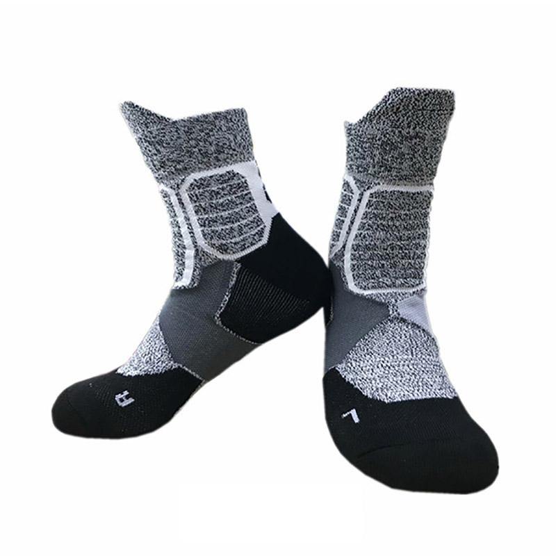 Basketball Socks For Men and Women Medium Height Professional Sports Non-slip Deodorant Thick Socks - CHALIER