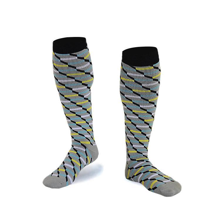 Compression Socks Unisex Breathable Shaping No Slip Sports Socks Elastic Stockings - CHALIER