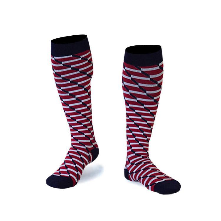 Compression Socks Unisex Breathable Shaping No Slip Sports Socks Elastic Stockings - CHALIER