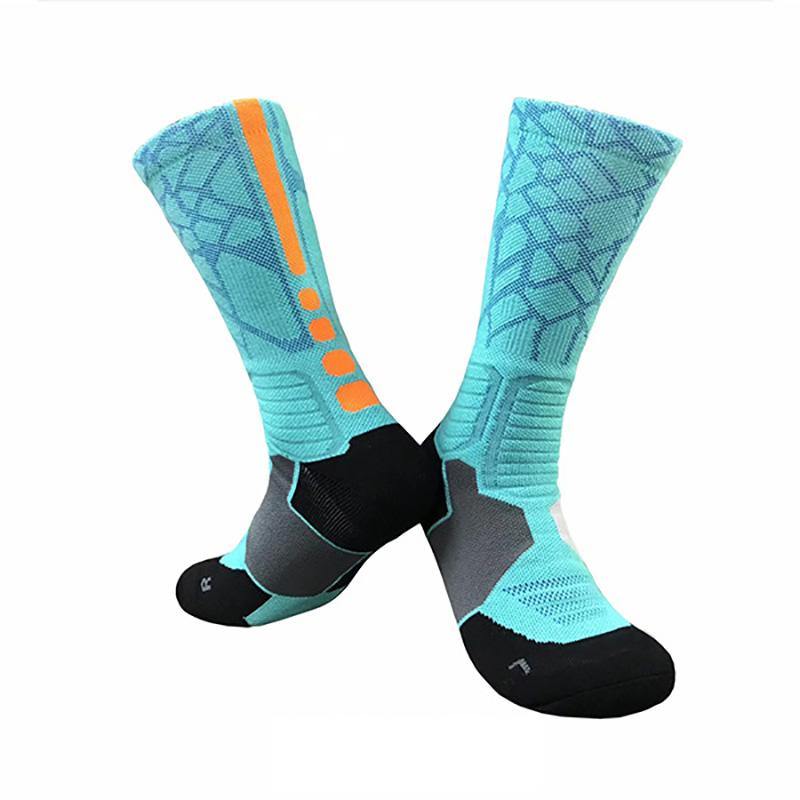Basketball Socks For Men and Women High-top Professional Sports Non-slip Deodorant Thick Socks - CHALIER