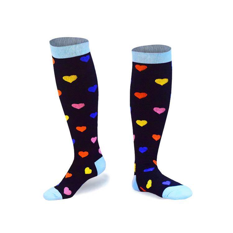 Compression Socks Unisex Breathable Shaping No Slip Sports Socks Elastic Stockings - CHALIER
