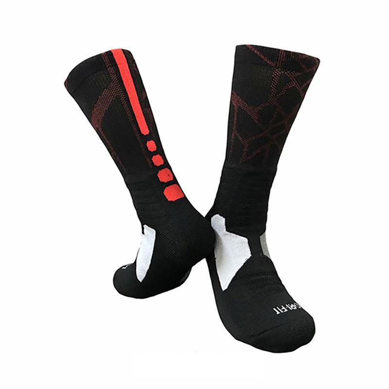 Basketball Socks For Men and Women High-top Professional Sports Non-slip Deodorant Thick Socks - CHALIER