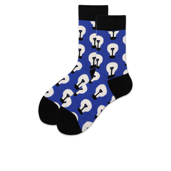 Chalier Mens Casual Crew Street Hip-hop Couple Bulb Socks