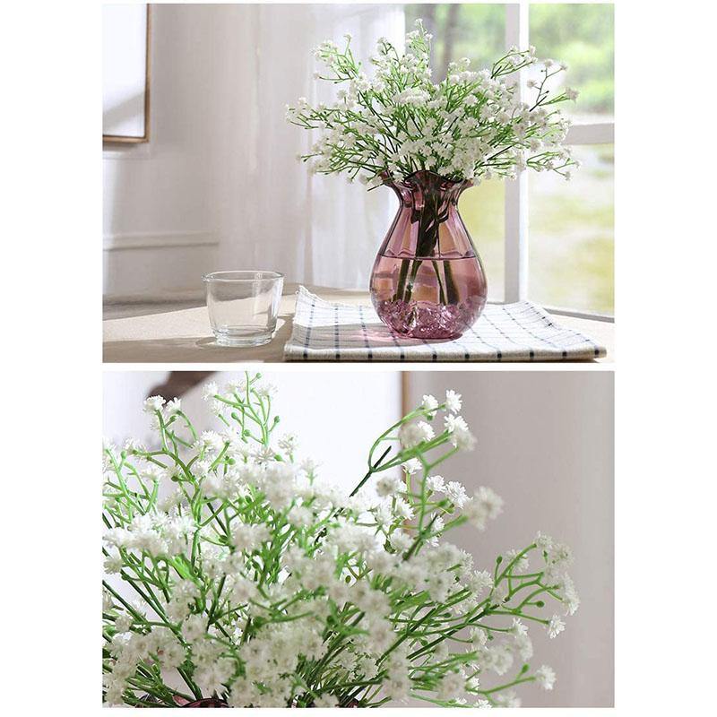 Artificial Silk Gypsophila Fake Flowers Real Touch Bouquets Plants for Wedding Party Home  Decoration  Gift - CHALIER