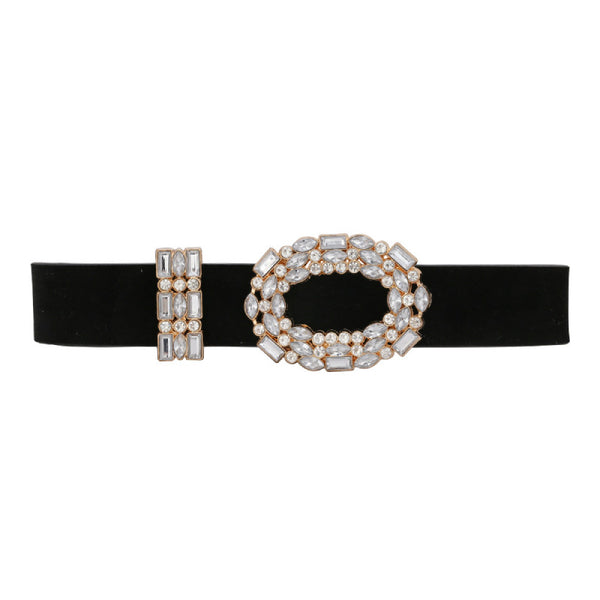 Women Design Dress Belt Fashion Circle Metal Belt