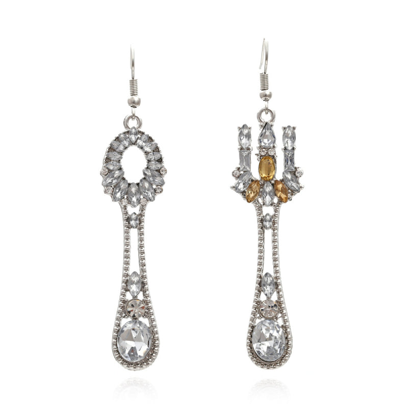 Female Fashionable Earrings Women Design Tableware Drop Earrings