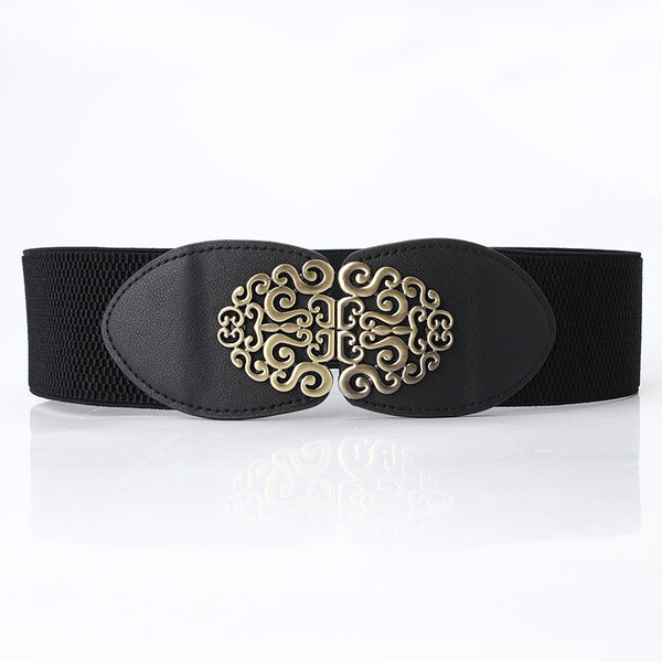 Women Design Dress Belt Elastic Girdling Belt