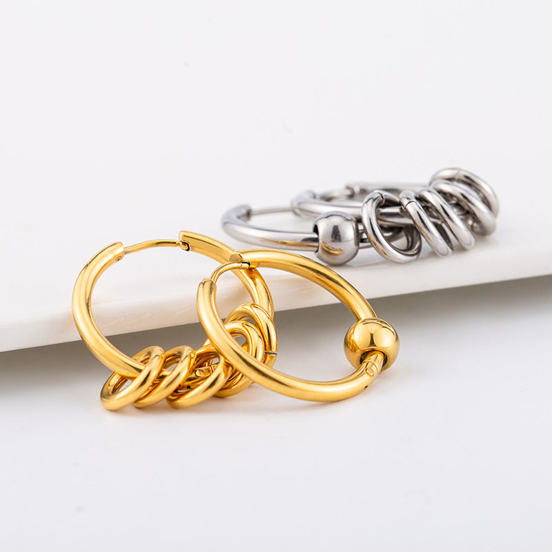 Female Hot Earrings Women Design Hoops Earrings