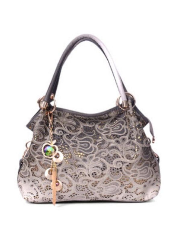 Women's Pattern PU Leather Handbag