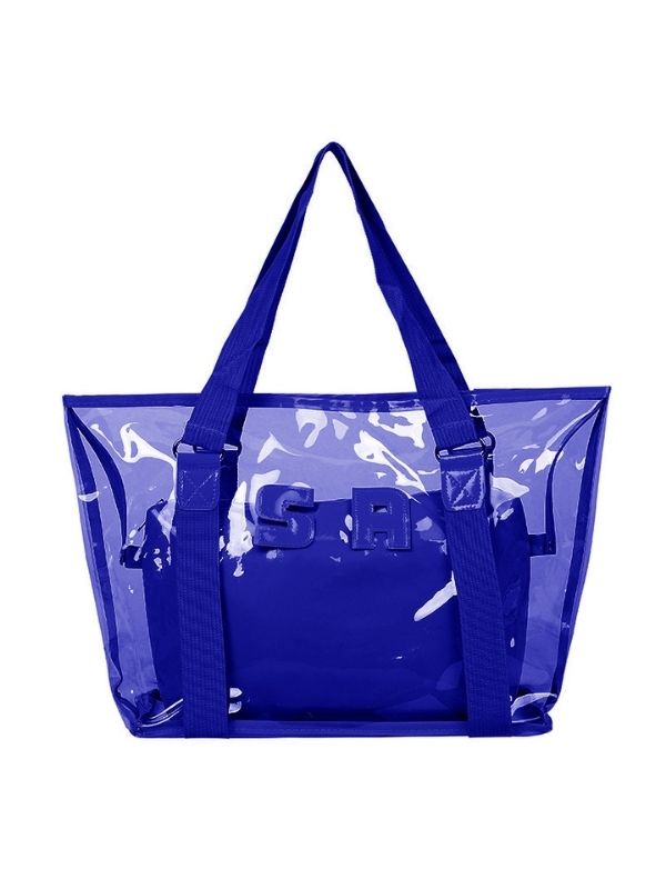 Women's Clear Handbags Solid Letter Daily Simple Shoulder Handbag