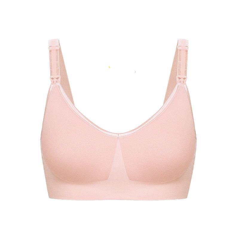 Women Seamless Nursing Bra Wirefree Breastfeeding Maternity Bra - CHALIER