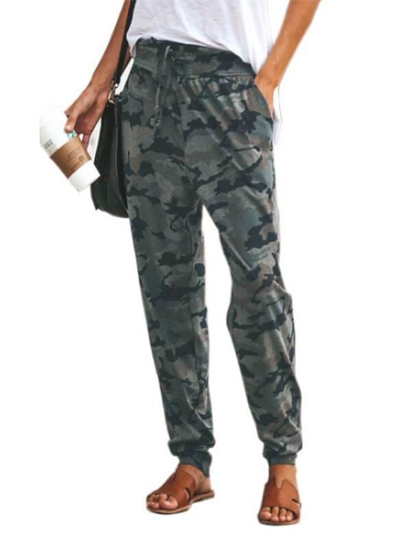 Chalier Camouflage Printed Fashion Sports Casual Pants - CHALIER